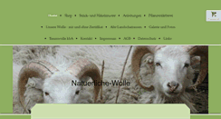 Desktop Screenshot of natuerliche-wolle.de